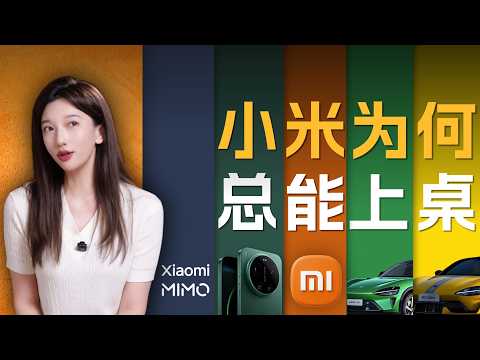 手机、汽车、大模型：小米为什么总能上桌？